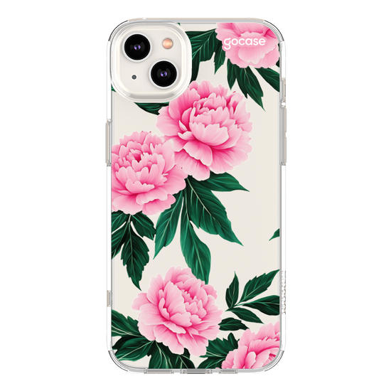 Capinha para celular  Peônias