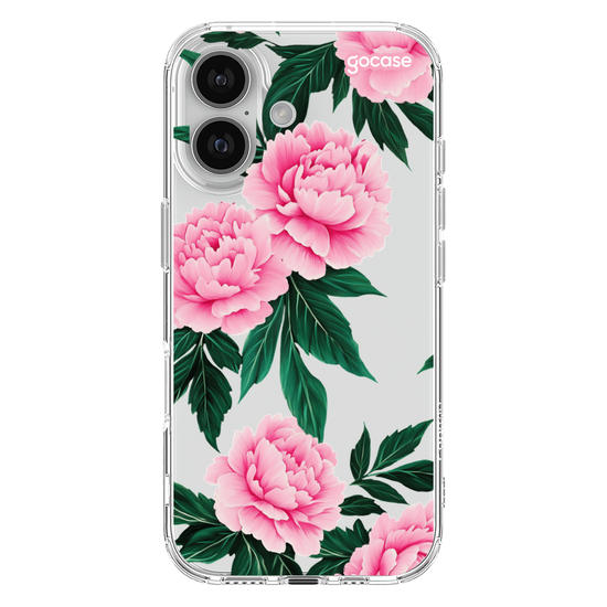 Capinha para celular  Peônias