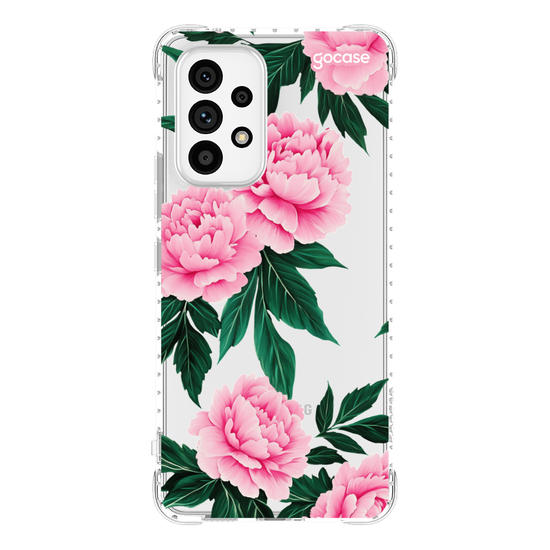 Capinha para celular  Peônias