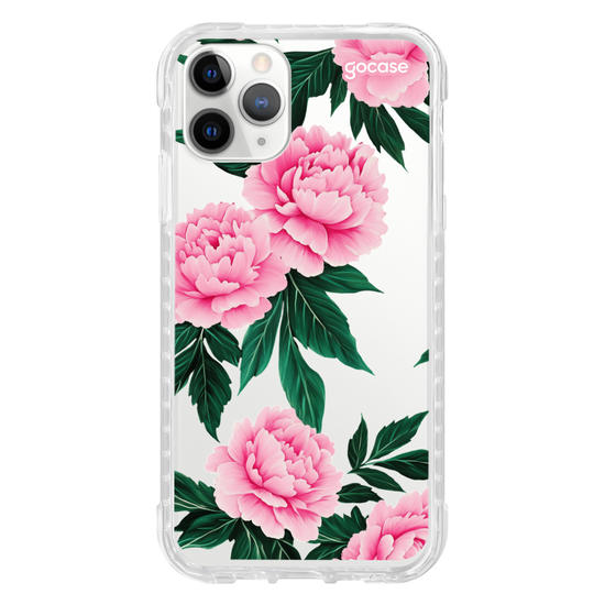 Capinha para celular  Peônias