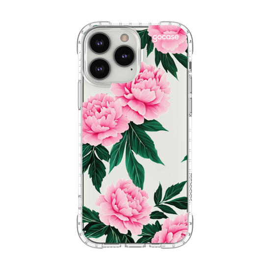 Capinha para celular  Peônias