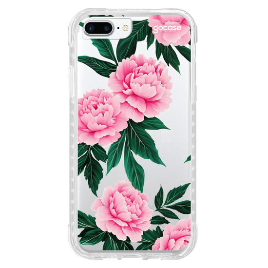 Capinha para celular  Peônias