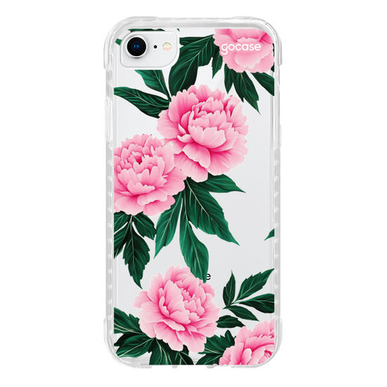 Capinha para celular  Peônias