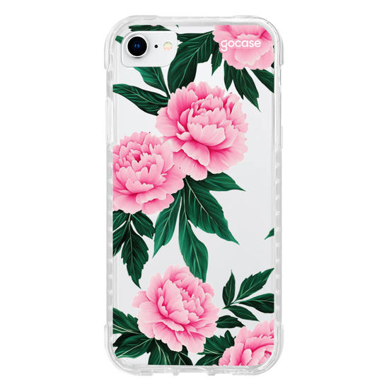 Capinha para celular  Peônias