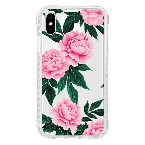 Capinha para celular  Peônias