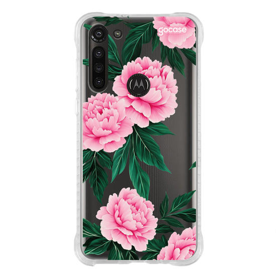 Capinha para celular  Peônias