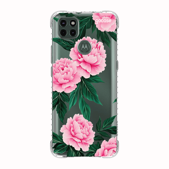 Capinha para celular  Peônias