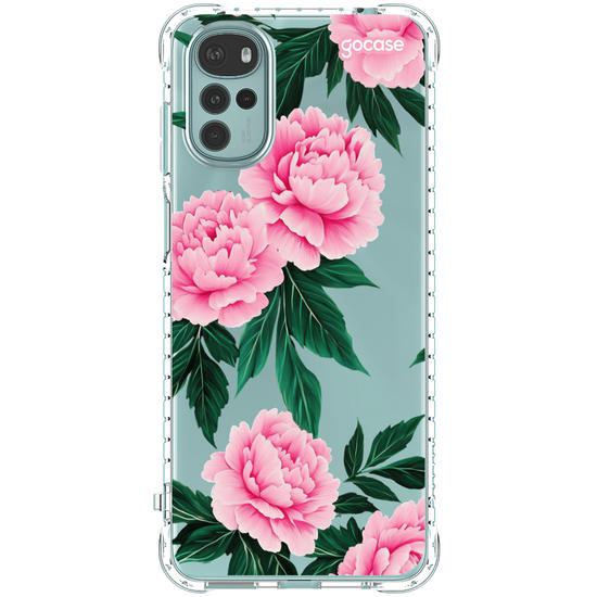 Capinha para celular  Peônias