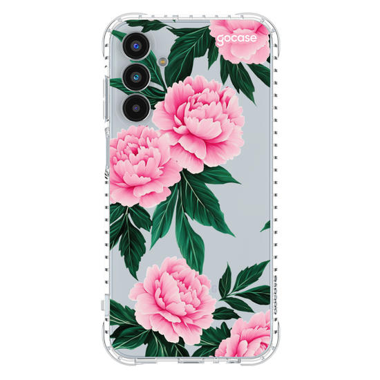 Capinha para celular  Peônias