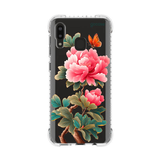 Capinha para celular  Flor de Peônia