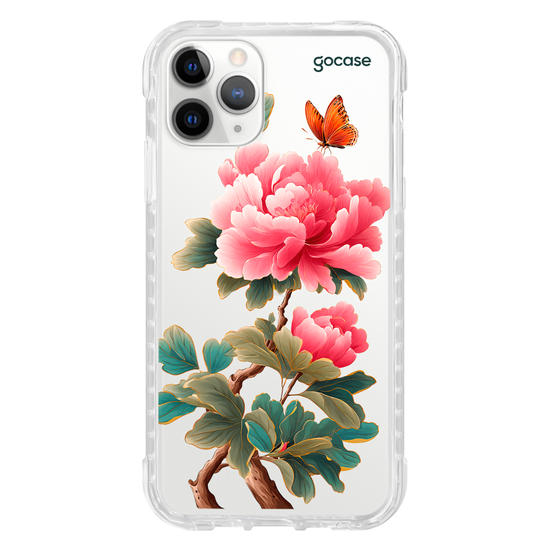 Capinha para celular  Flor de Peônia