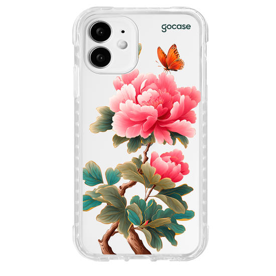 Capinha para celular  Flor de Peônia