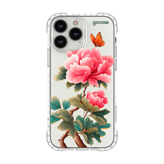 Capinha para celular  Flor de Peônia
