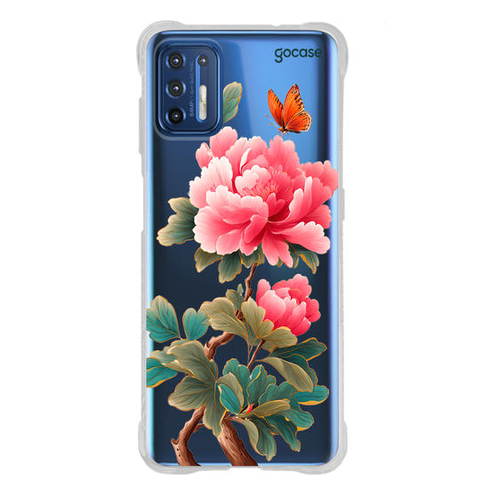 Capinha para celular  Flor de Peônia