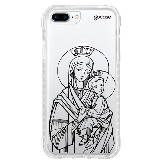 Capinha para celular  Nossa Senhora do Perpétuo Socorro Lineart