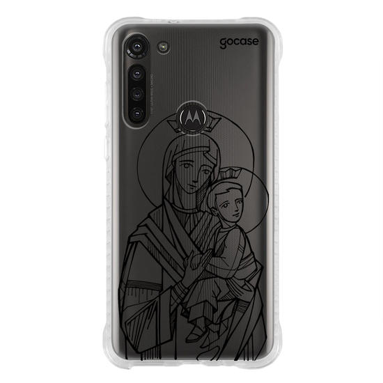 Capinha para celular  Nossa Senhora do Perpétuo Socorro Lineart
