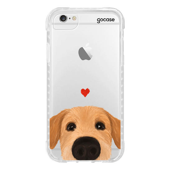Capinha para celular  Pet - Fucinho na tela 