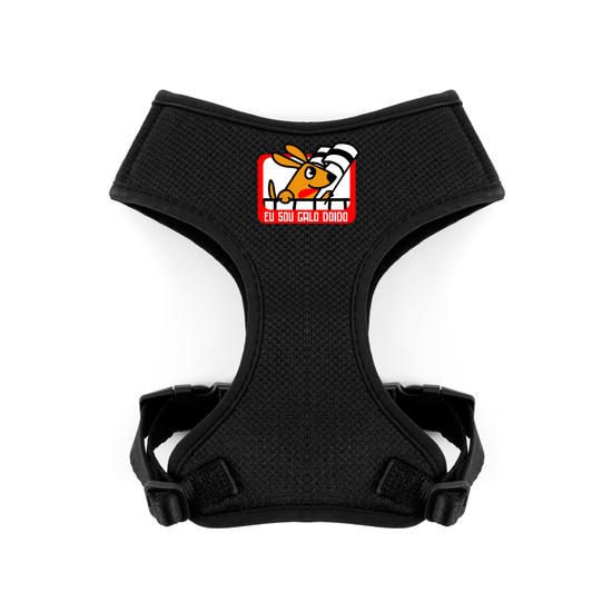 Peitoral Pet -  Atlético-MG -  Eu Sou Galo Doido