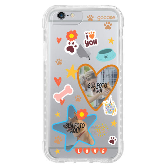 Capinha para celular  Meu Pet - Colagem Feliz