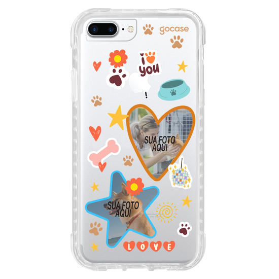 Capinha para celular  Meu Pet - Colagem Feliz
