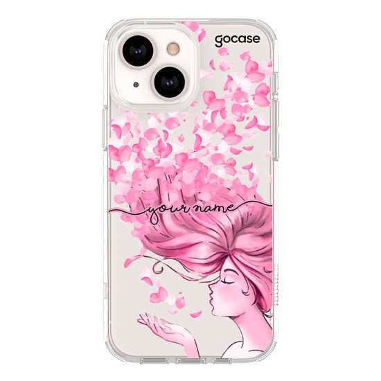 Petals in the Wind Handwritten Phone Case