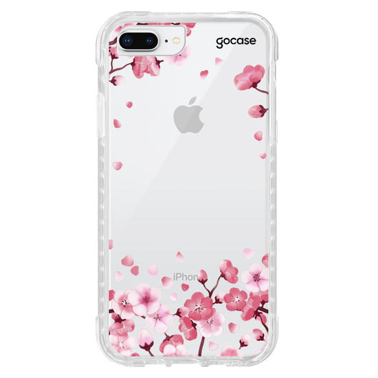 Capinha para celular Pétalas de Cerejeira - Clean 