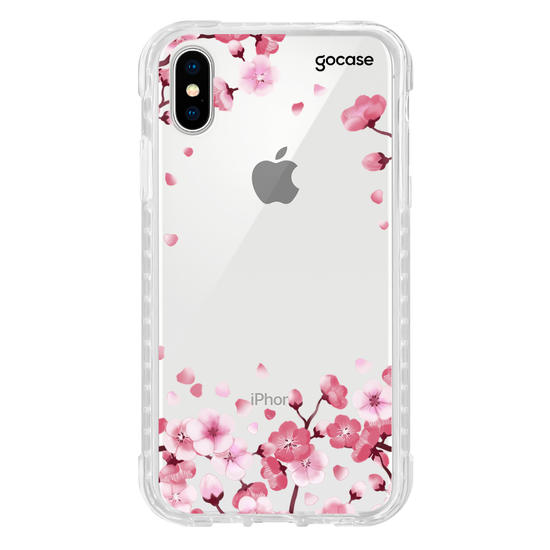 Capinha para celular Pétalas de Cerejeira - Clean 