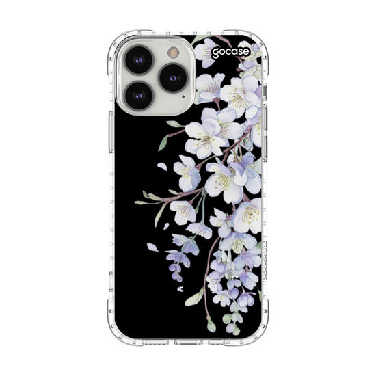 Capinha para celular  Pétalas de Flores Laterais