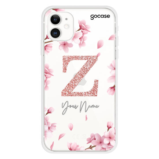 Petals and Glitter Phone Case