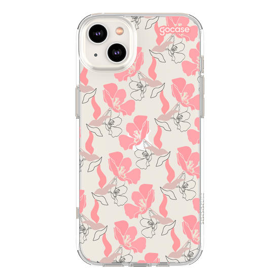Capinha para celular  Pétalas Rosadas Pattern