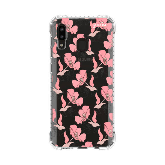 Capinha para celular  Pétalas Rosadas Pattern