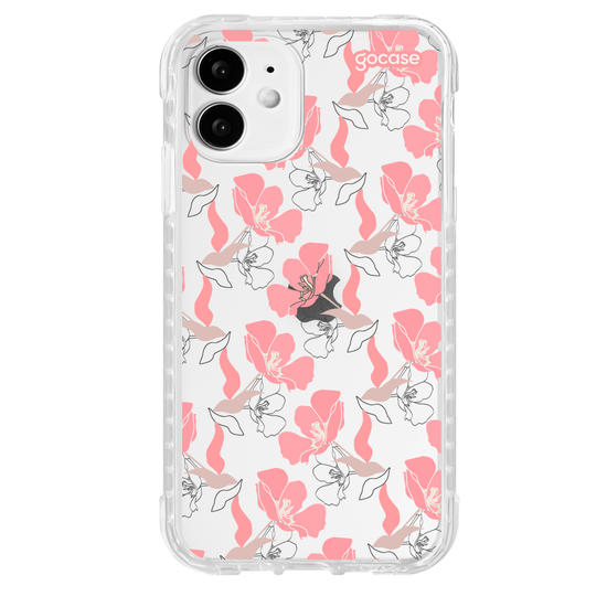 Capinha para celular  Pétalas Rosadas Pattern