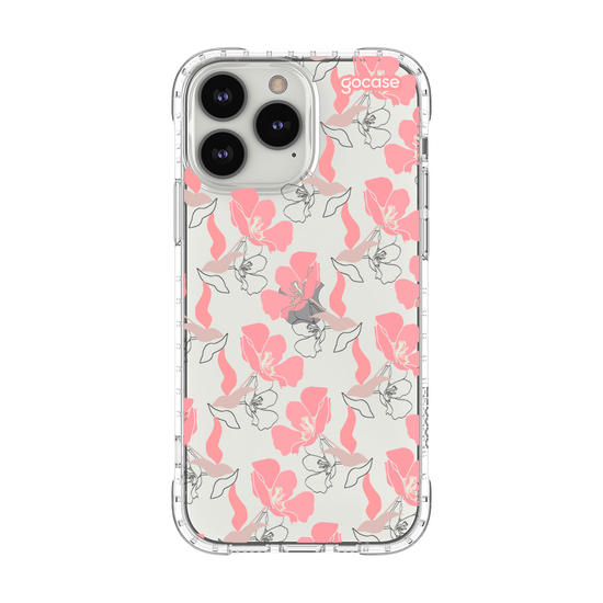 Capinha para celular  Pétalas Rosadas Pattern