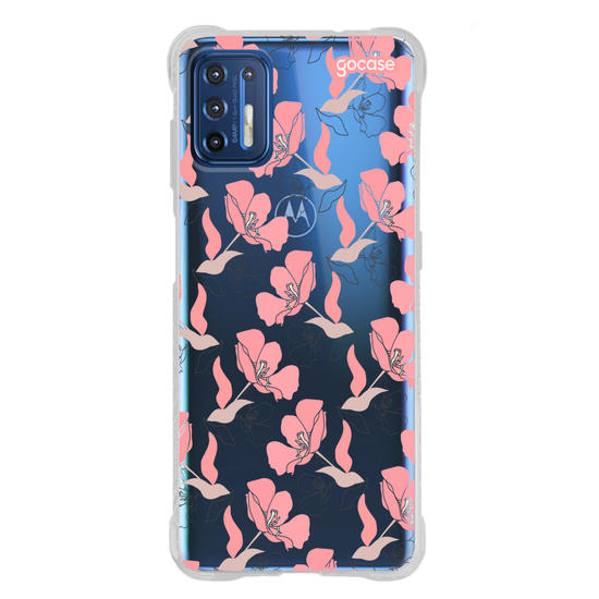 Capinha para celular  Pétalas Rosadas Pattern