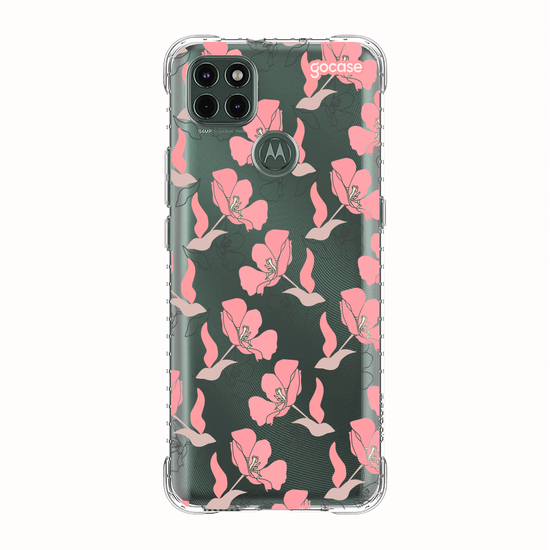 Capinha para celular  Pétalas Rosadas Pattern