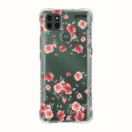 Capinha para celular Pétalas Vermelhas Manuscrita