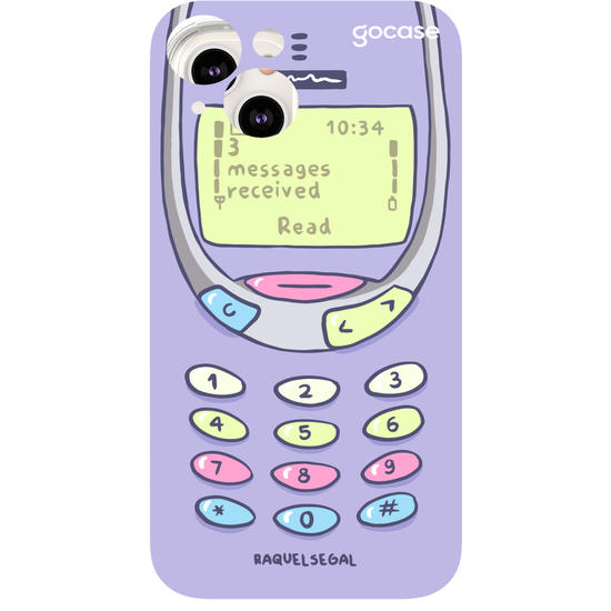 Capinha para celular Phone Retrô