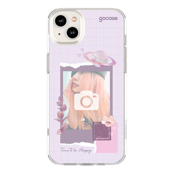 Capinha para celular  Photocard - Time to be Happy