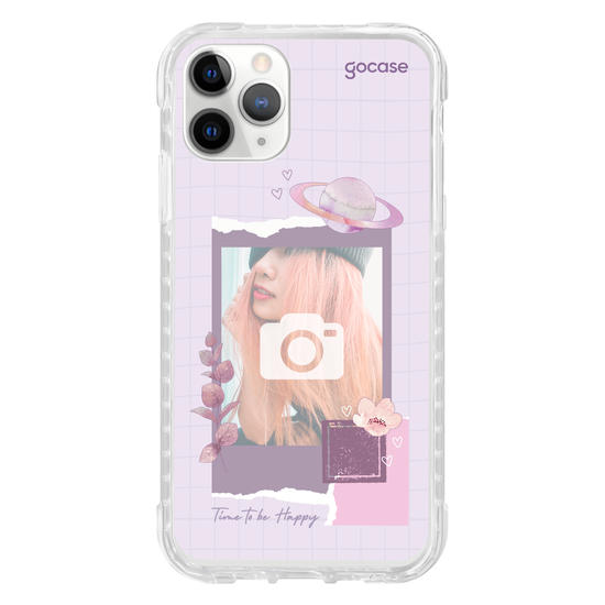Capinha para celular  Photocard - Time to be Happy