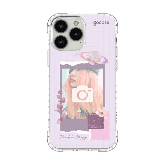 Capinha para celular  Photocard - Time to be Happy