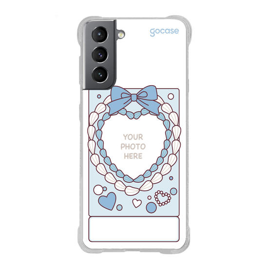 Capinha para celular  Photocard Holder Blue