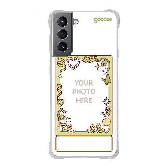Capinha para celular  Photocard Holder Green