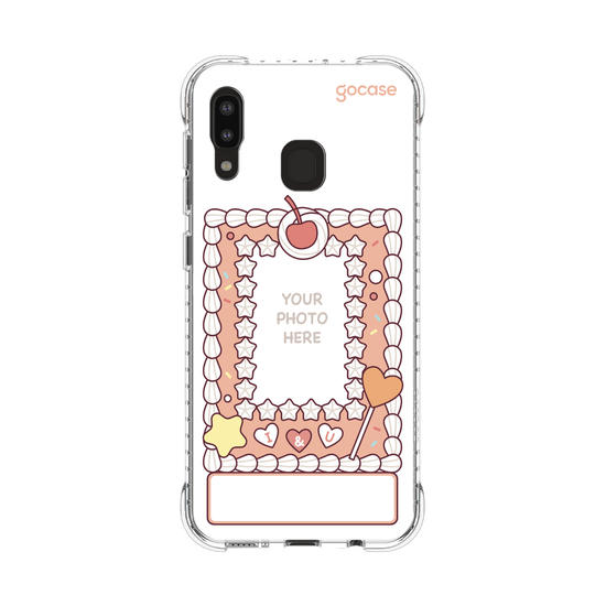 Capinha para celular  Photocard Holder Orange