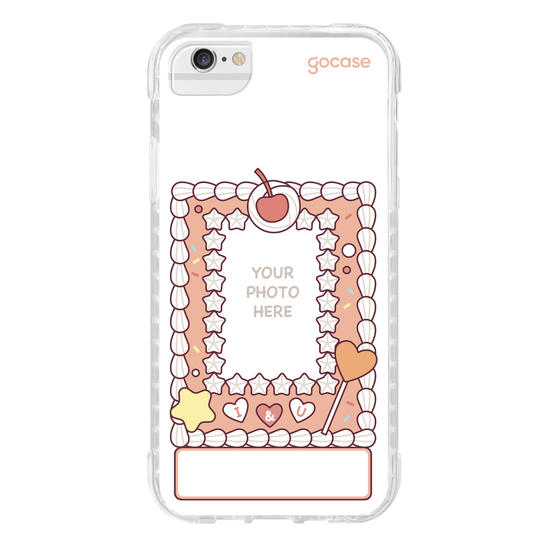 Capinha para celular  Photocard Holder Orange