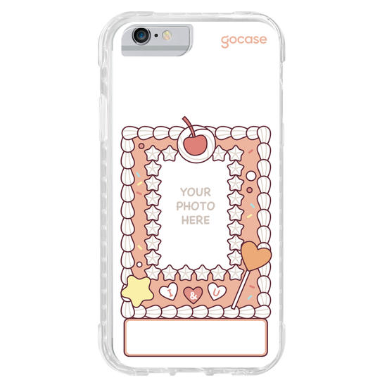 Capinha para celular  Photocard Holder Orange