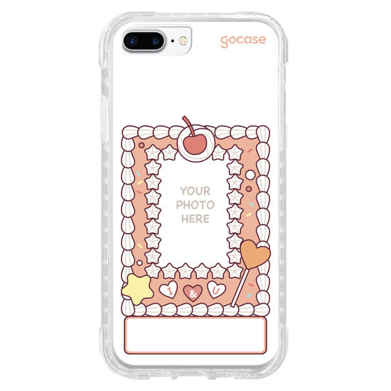 Capinha para celular  Photocard Holder Orange