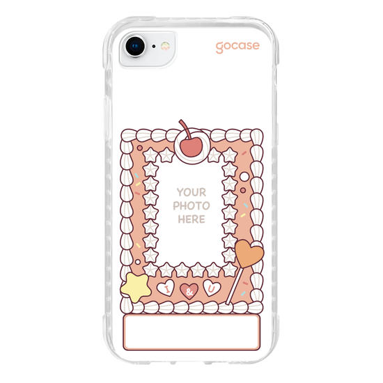 Capinha para celular  Photocard Holder Orange