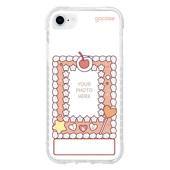 Capinha para celular  Photocard Holder Orange