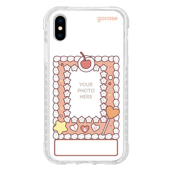 Capinha para celular  Photocard Holder Orange