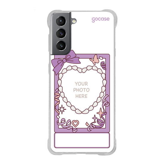 Capinha para celular  Photocard Holder Pink